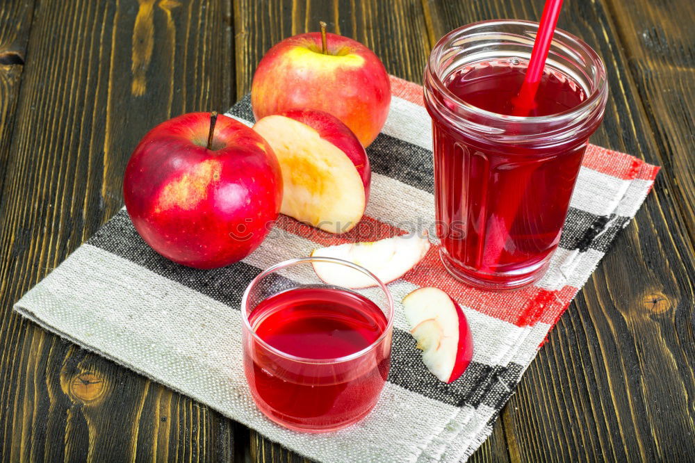 Similar – Image, Stock Photo Sangria drink in glass on wood