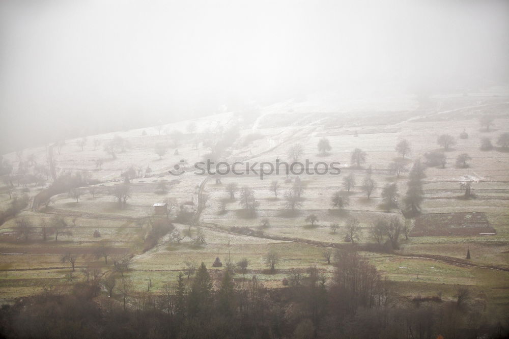 Similar – Image, Stock Photo A hermitage in the distance among autumnal trees and bushes