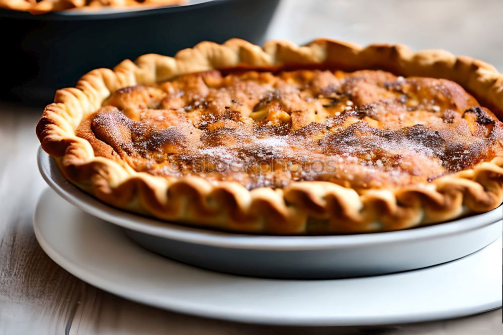 Similar – Image, Stock Photo Lemon Ricotta Tart II