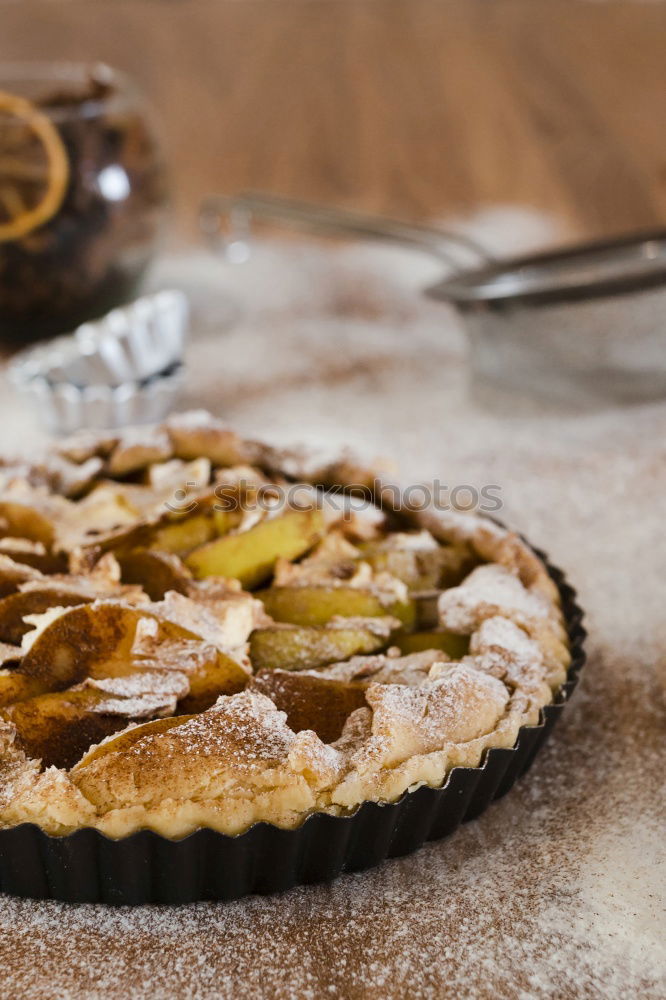 Similar – Image, Stock Photo Lemon Ricotta Tart II