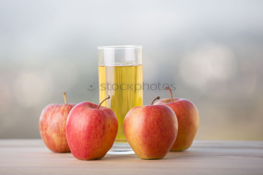 Similar – Image, Stock Photo Fresh apple juice Food