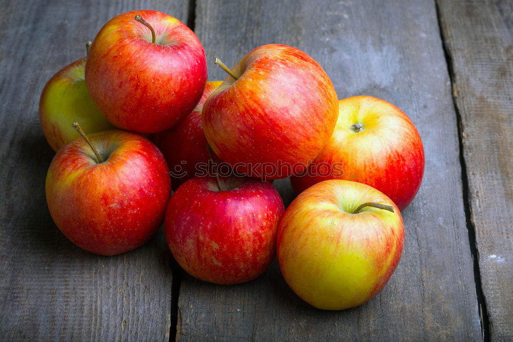 Similar – Image, Stock Photo the last apples of the year