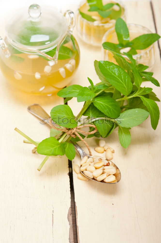 Similar – Image, Stock Photo Licorice Mint Tea Beverage