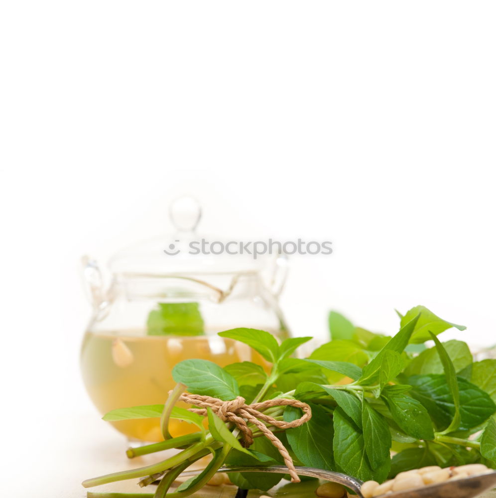 Similar – Image, Stock Photo Cup with hot herbal tea at window