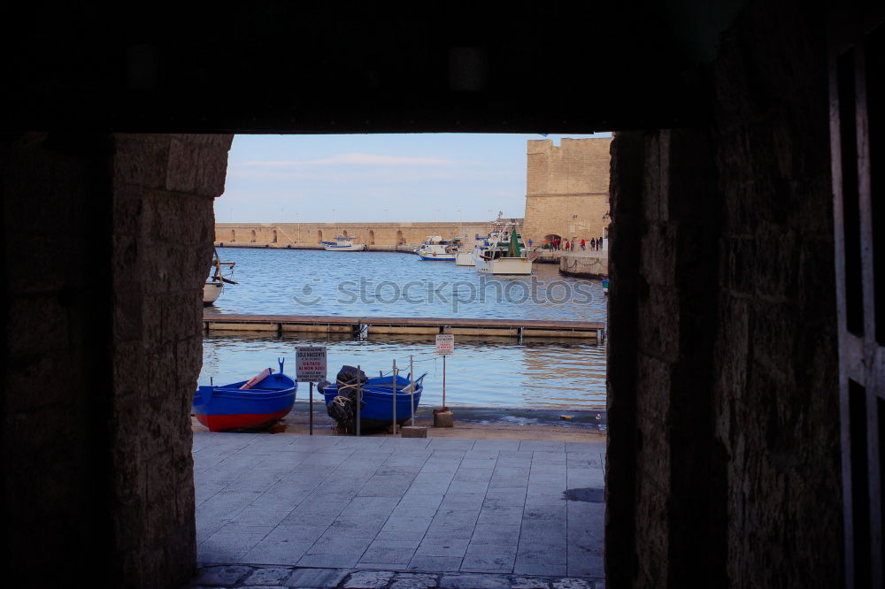 Image, Stock Photo Little alley in Rovinj