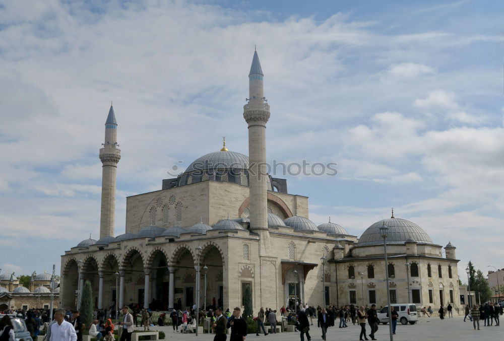 Similar – Blue mosque in grey I