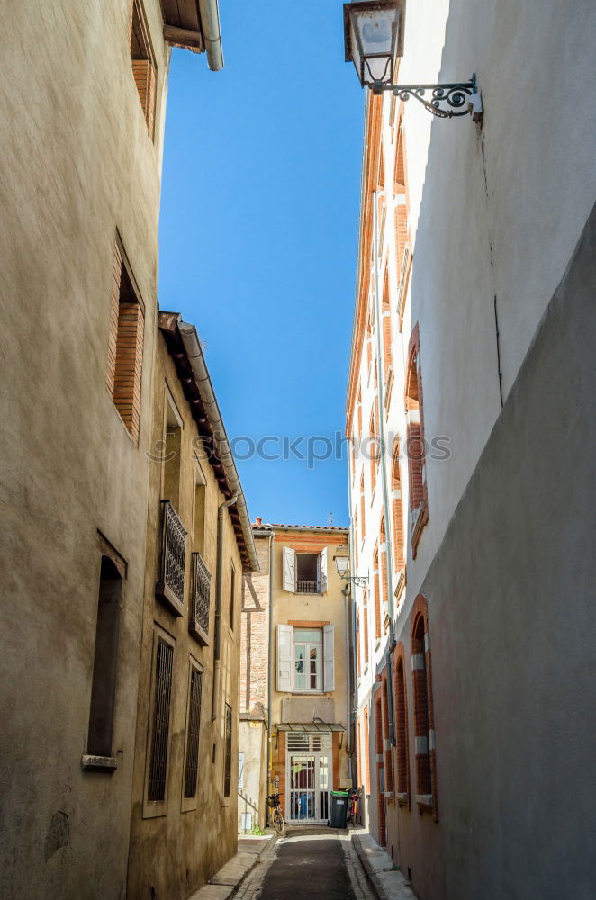 Similar – Image, Stock Photo Hung laundry on the lines in front of houses in Burano.