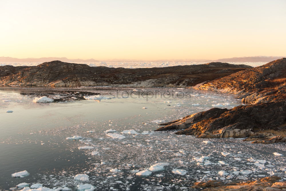 Similar – Image, Stock Photo ice floes Nature Blue