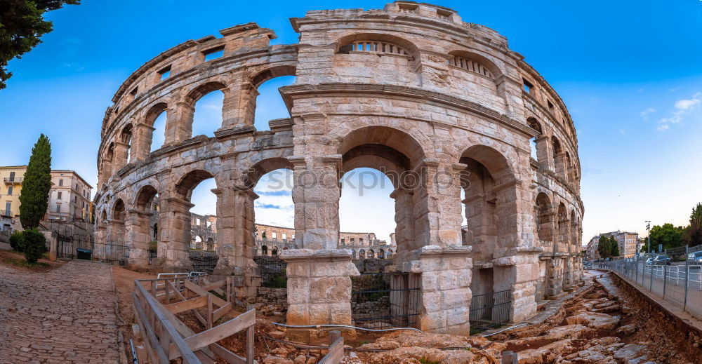 Similar – Colosseum close-up detail, Rome, Italy