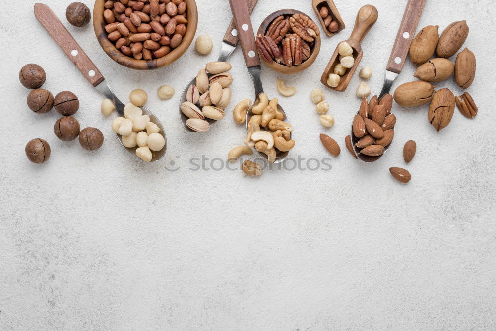 Image, Stock Photo Fresh mushrooms champignons