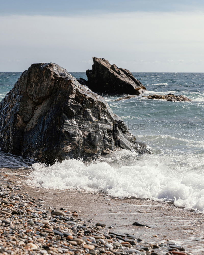 Similar – boulder on the coast of the Baltic Sea