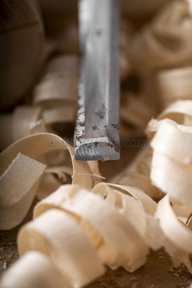 Similar – Image, Stock Photo Close up of cookie cutters and rolling pin on a dark table