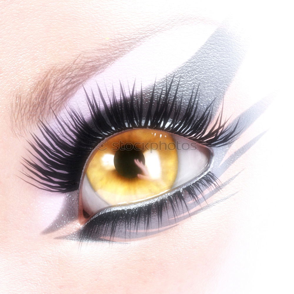 Similar – Image, Stock Photo silk matt Woman Eyelash