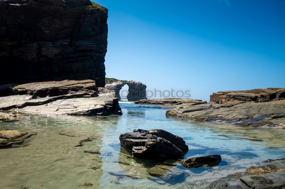 Similar – Ebb tide on the beach