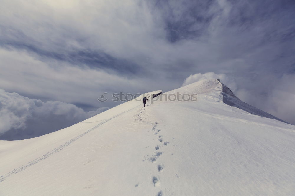 Similar – In the snowboard sky Jump