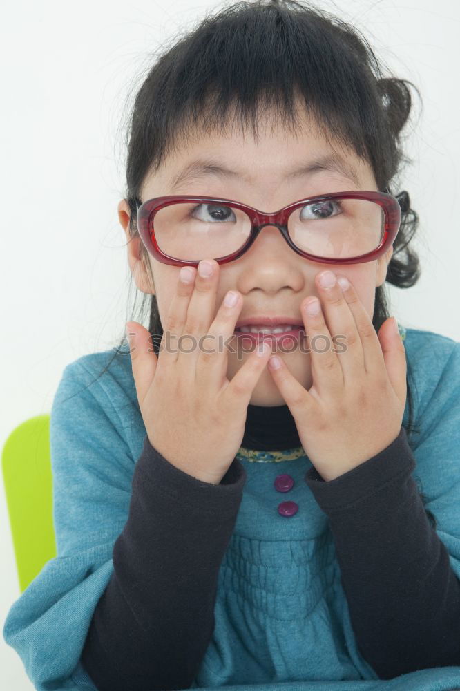 Similar – Image, Stock Photo boy with glasses Lifestyle