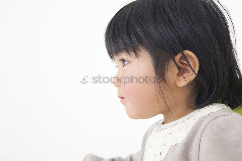 Similar – Image, Stock Photo See! Girl Life Face 1