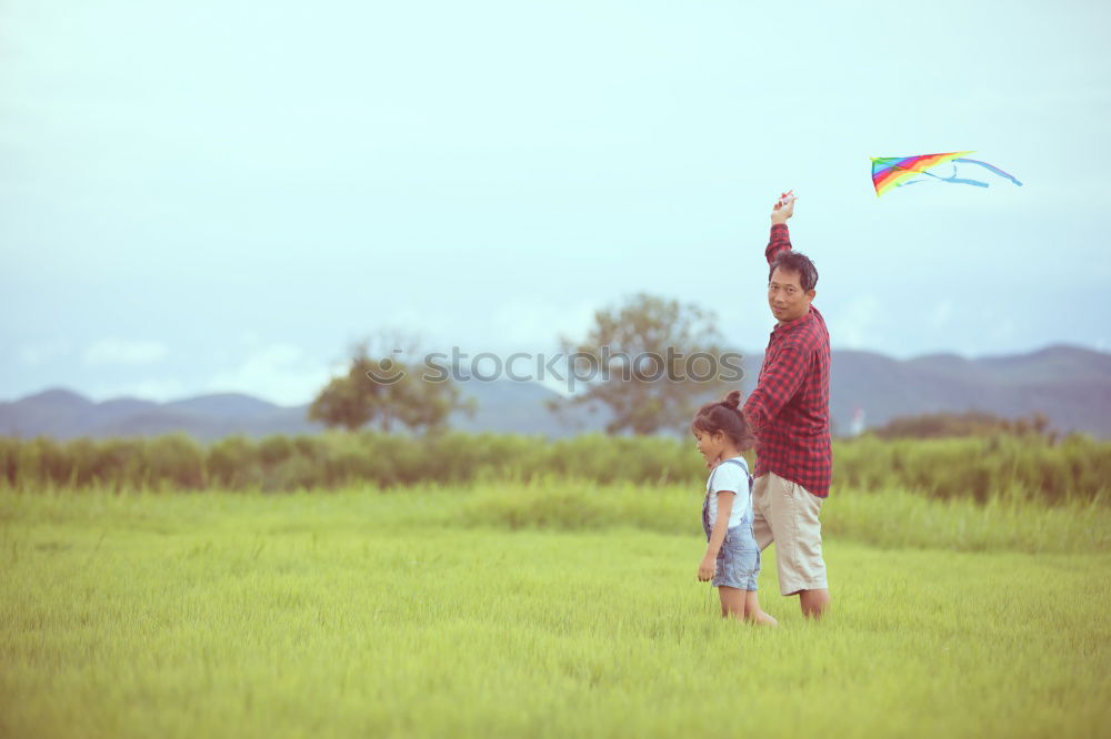 Similar – Image, Stock Photo Blown up. Summer Feminine