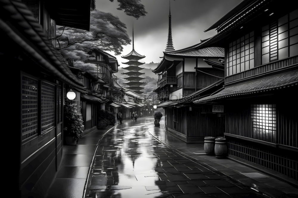 Similar – Image, Stock Photo Traditional small wooden houses