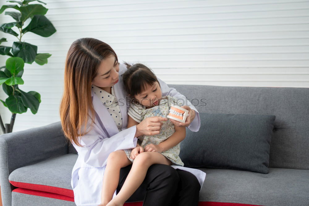 Similar – mother and son happy together at home