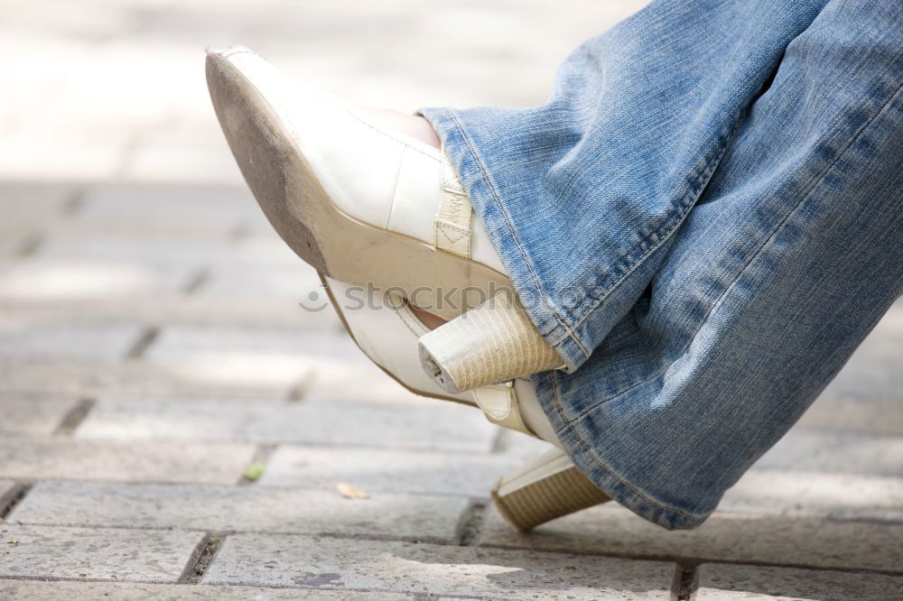 Similar – Image, Stock Photo milano chic Feminine Feet