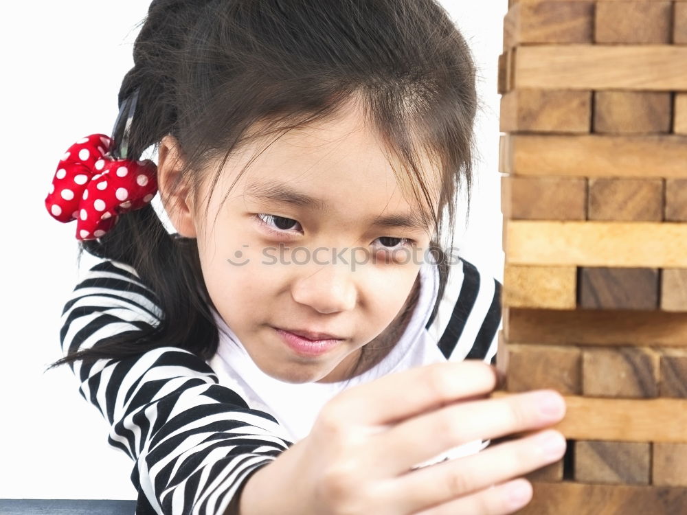 Similar – Image, Stock Photo See! Girl Life Face 1