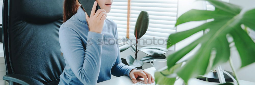 Similar – Image, Stock Photo Woman with mug at the window