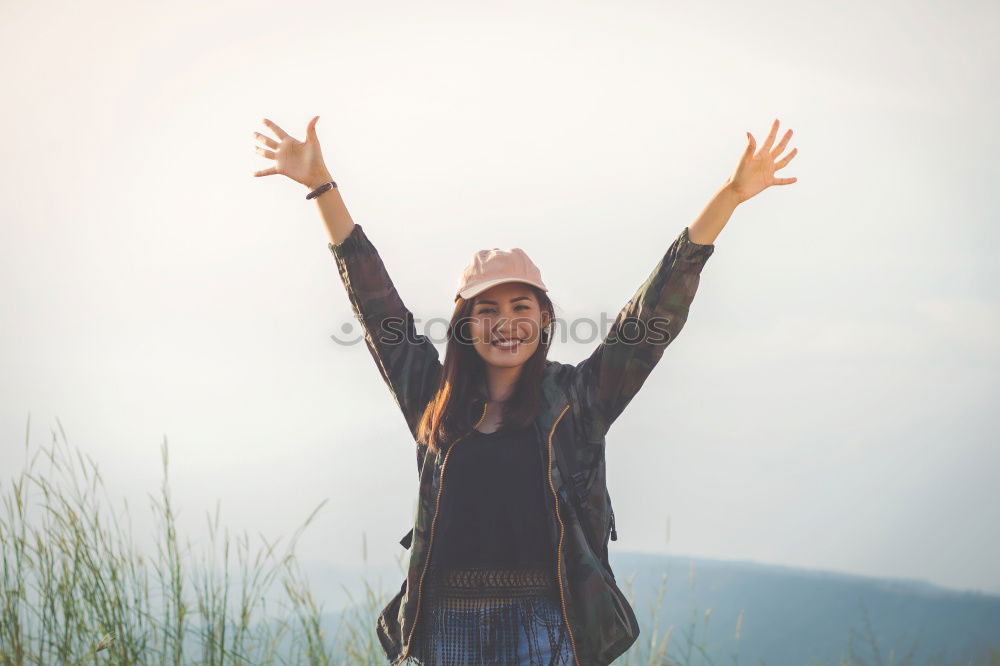 Similar – Image, Stock Photo Lady in Pink