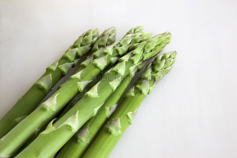 Similar – Image, Stock Photo Green asparagus Food