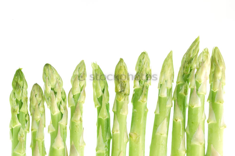 Similar – Image, Stock Photo Green asparagus Food