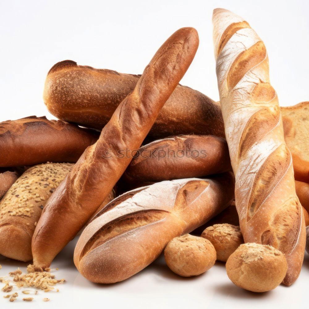 Similar – Many mixed breads and rolls.