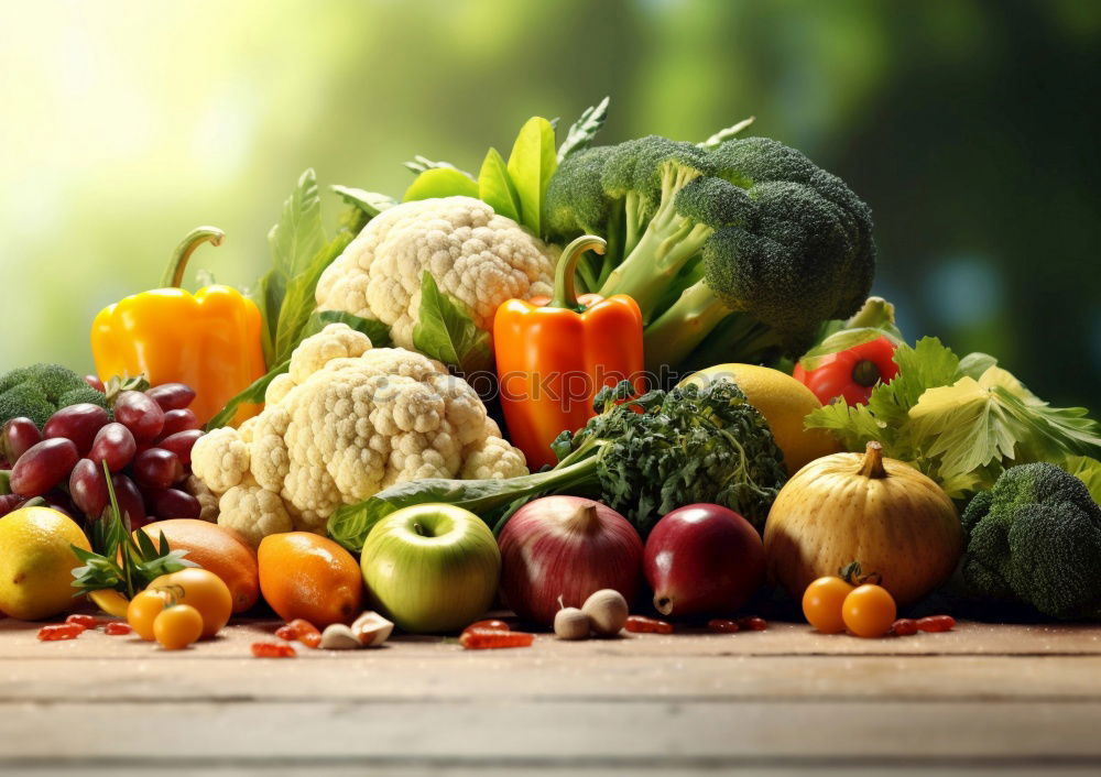 Similar – Pumpkins and various autumn vegetables