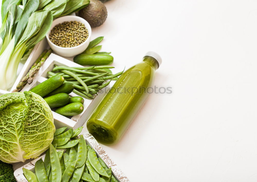 Similar – Pickled cucumbers made of home garden vegetables and herbs