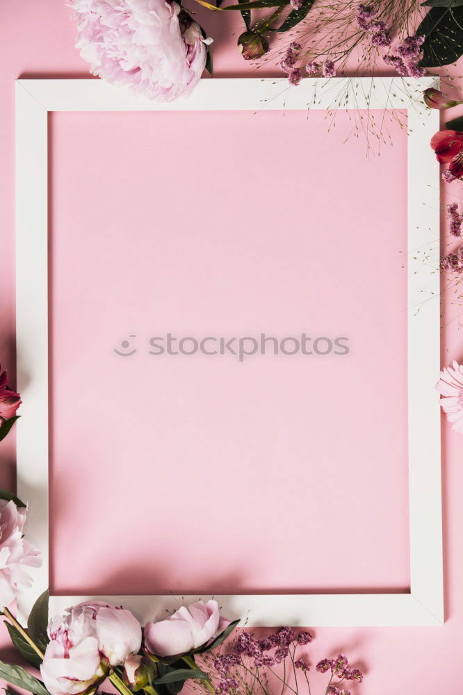 Similar – Image, Stock Photo Female office work area with flowers and office supplies