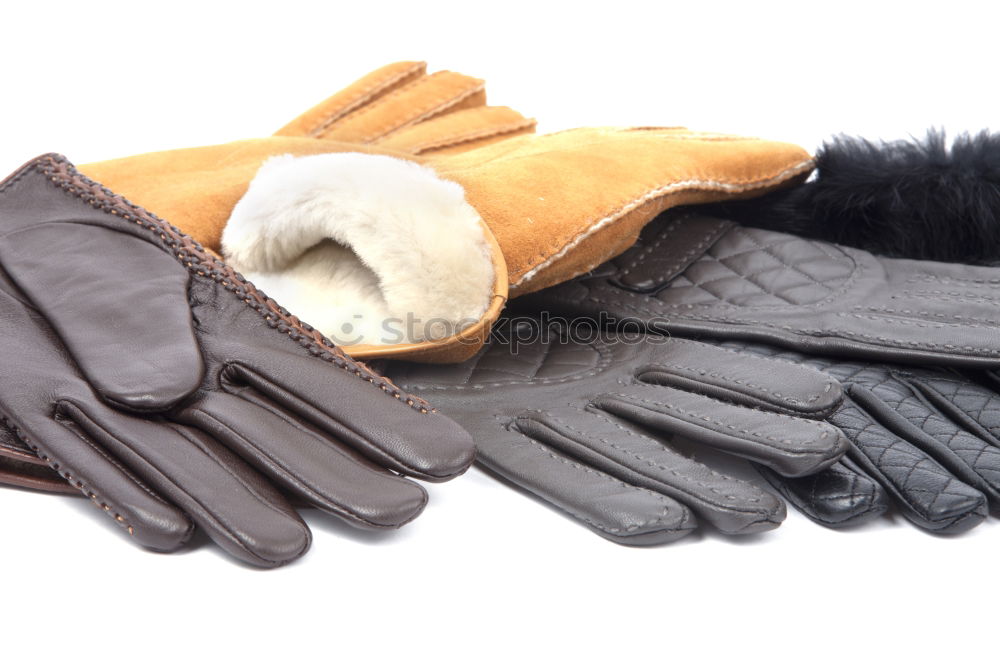 Image, Stock Photo discarded Gloves Cushion