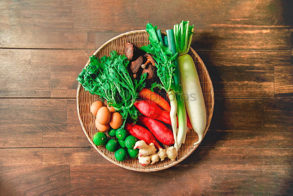 Similar – Image, Stock Photo Romanesco and fresh vegetables in bowl