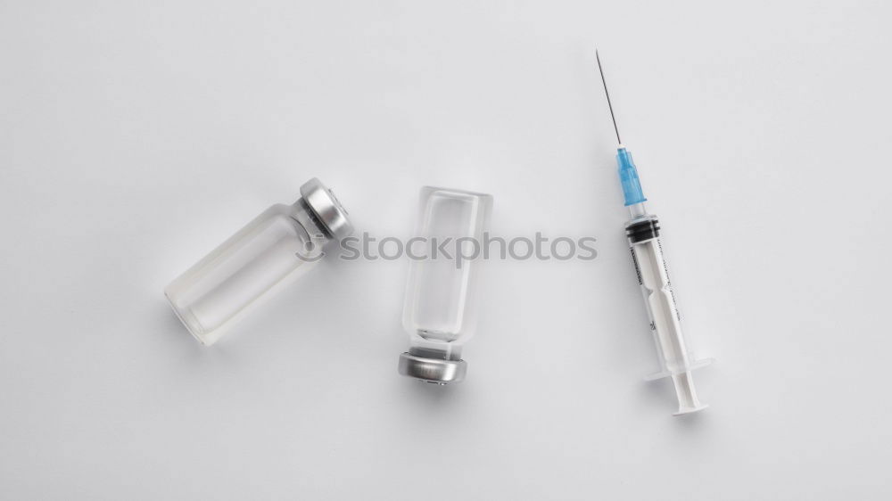 Similar – Medical syringe isolated over white background, injection]