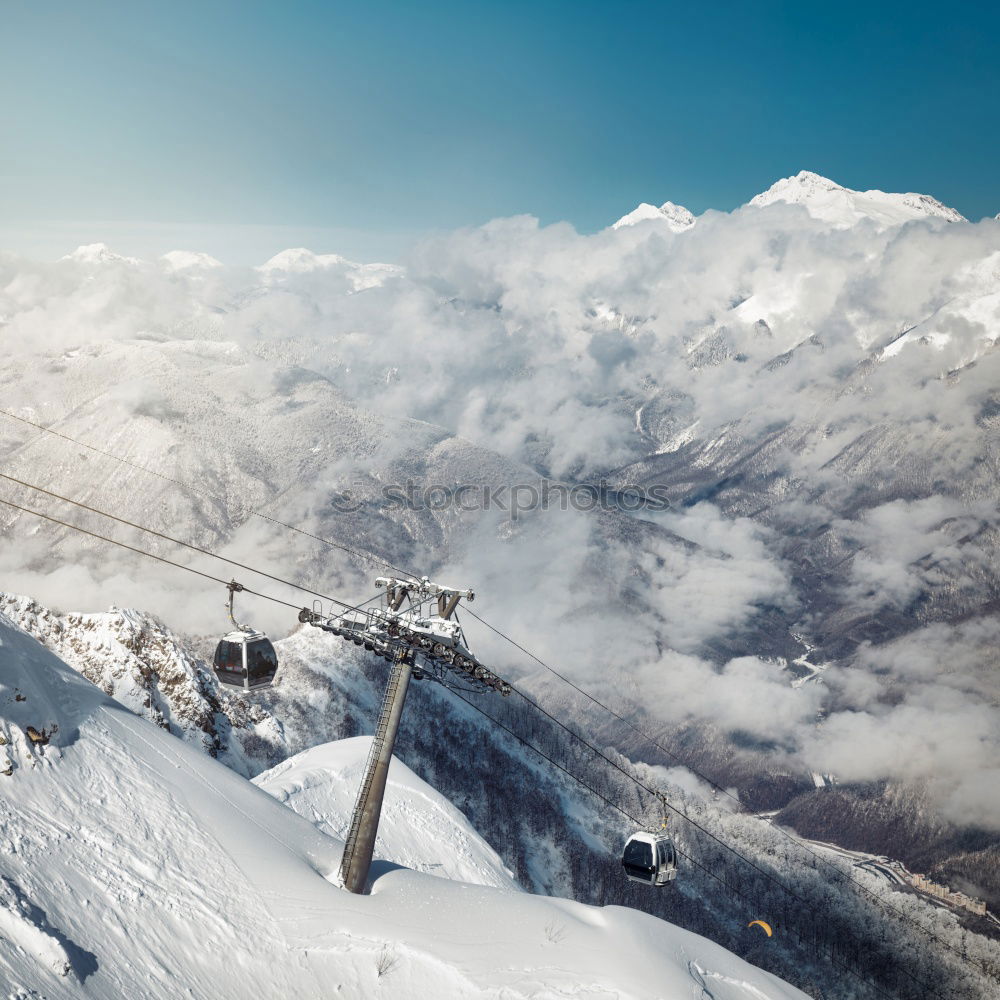 wonderfull winter day on the Zugspitze