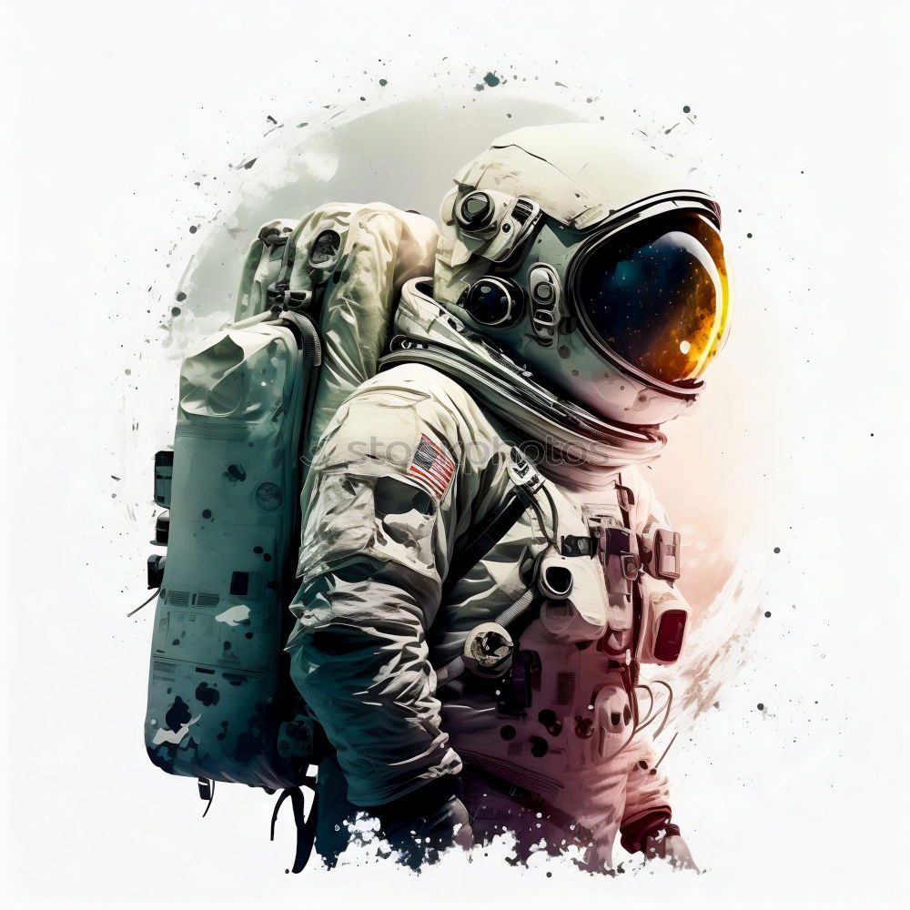 Similar – Image, Stock Photo 1969 Jacket Astronaut