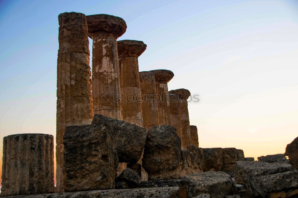 Similar – Image, Stock Photo Columns without roof Egypt