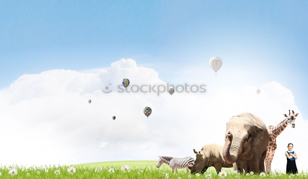 Similar – Image, Stock Photo Girls jump differently …