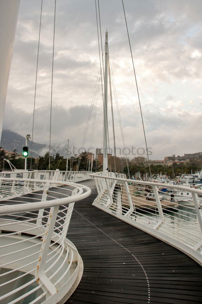 Similar – Image, Stock Photo Barcelona I Bridge Meschen