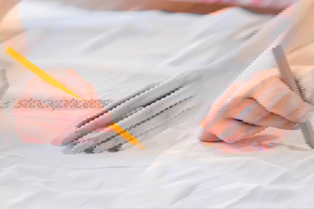 Similar – Image, Stock Photo coloured knitting hooks