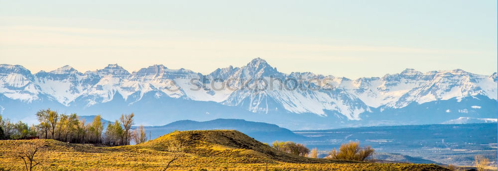 Similar – Image, Stock Photo Panorama of snowy Tatra mountains in spring, south Poland