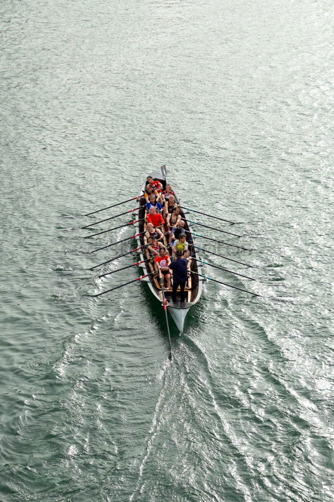 Similar – Mini Rhine Tilt-Shift