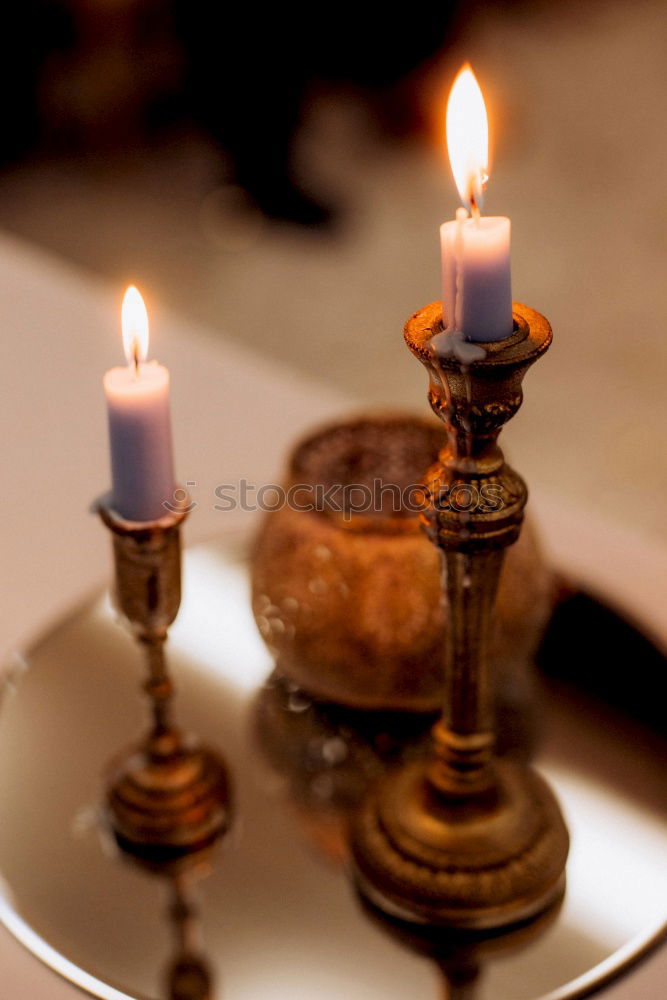 Similar – Image, Stock Photo Six candles Lighting Egg