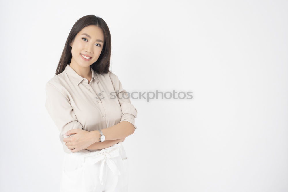 Similar – Image, Stock Photo airy Feminine Woman Adults