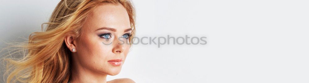 Similar – Image, Stock Photo the perfect face (?) Face