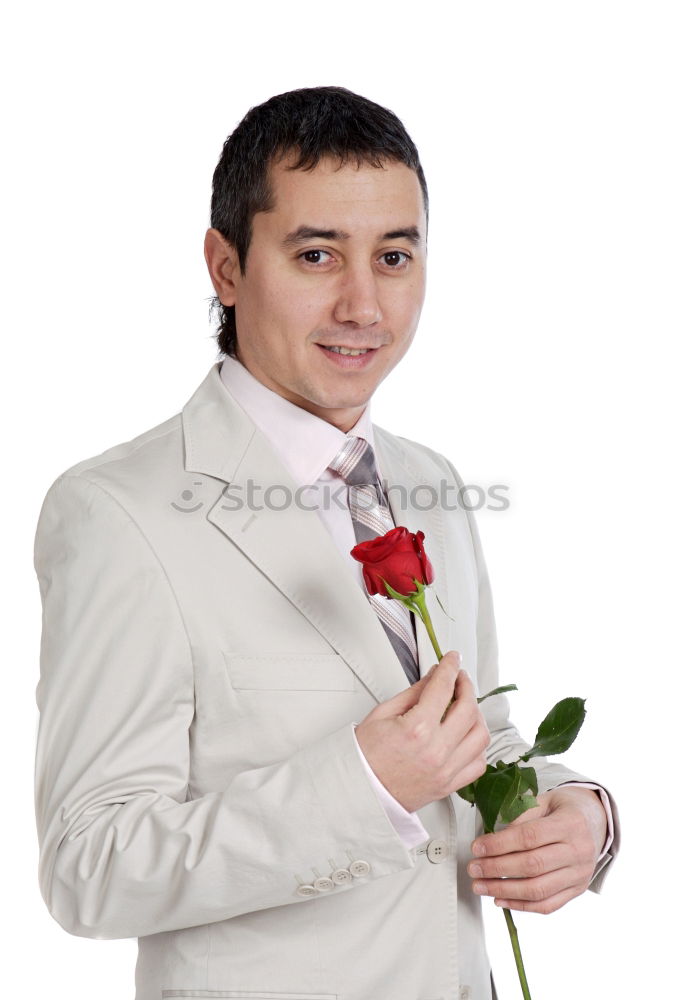 Similar – Image, Stock Photo tram Masculine Young man