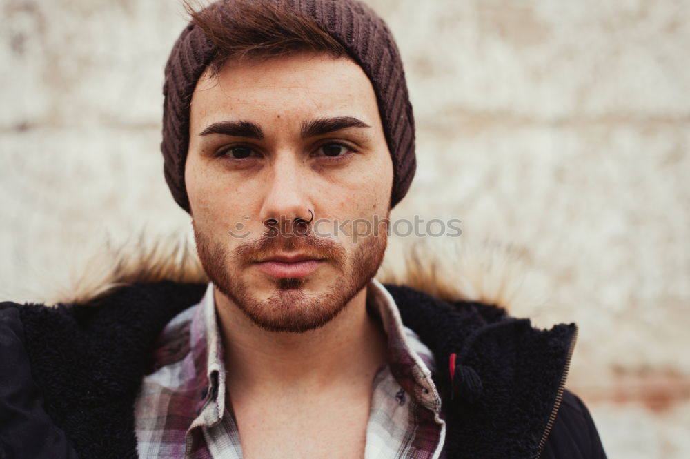 Similar – Image, Stock Photo Portrait Human being